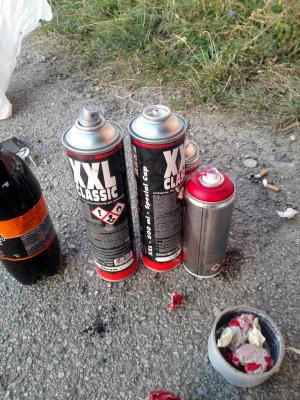 Mestskí policajti prichytili sprejera